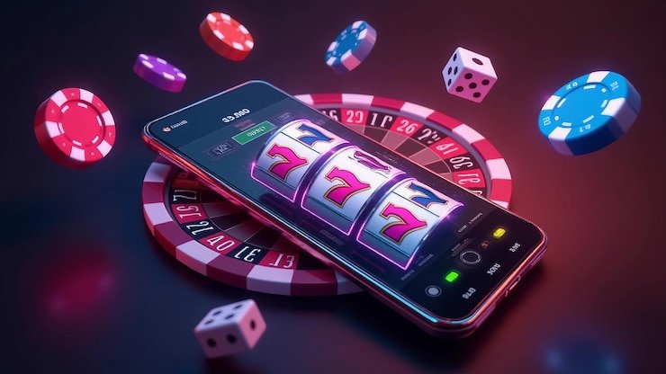 Ilustrasi privasi digital dan perlindungan data pada penggunaan hiburan mobile