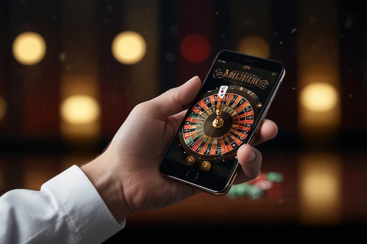 Ilustrasi sistem keamanan data dan privasi dengan enkripsi tingkat tinggi