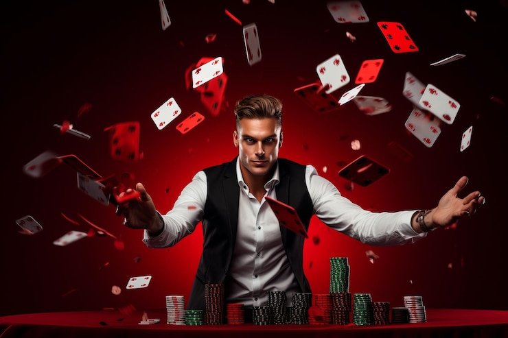 Sekumpulan pengguna mengikuti event digital sports dan kasino secara online melalui platform Interaktif